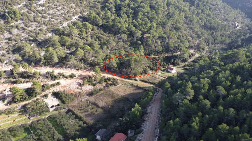 Construction land Hvar Island