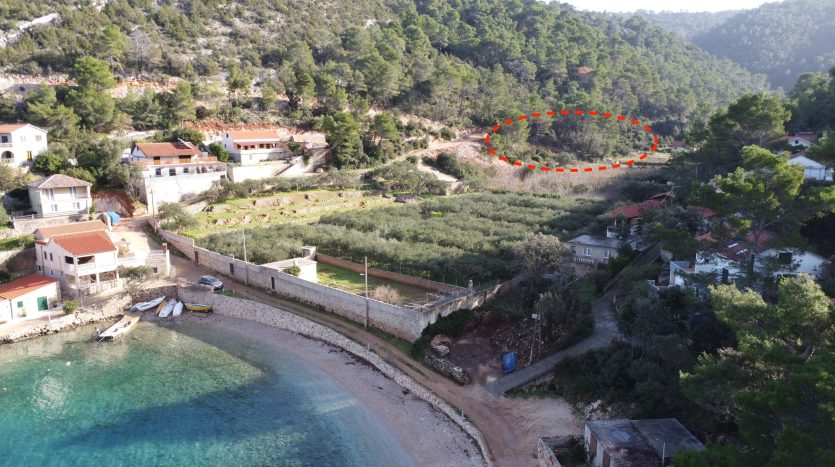 Construction land Hvar Island